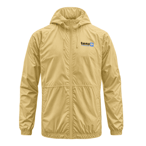 lightweight rain jacket wind stopper with hood and zipper