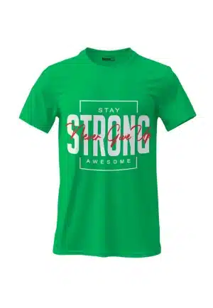 Personalized T-shirt with printed logo