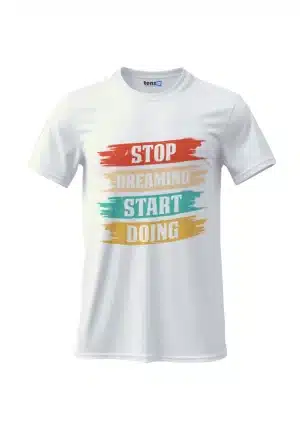 Personalized T-shirt with printed logo