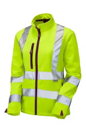 custom reflective safety jacket with logo for construction workers