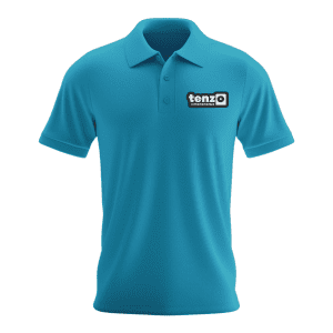 Premium custom polo shirt manufacturer with embroidered logo and breathable fabric design