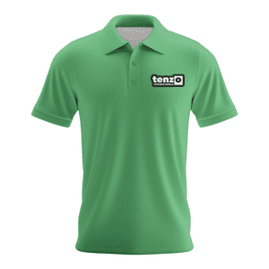 Premium custom polo shirt manufacturer with embroidered logo and breathable fabric design