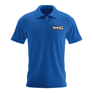 Premium custom polo shirt manufacturer with embroidered logo and breathable fabric design