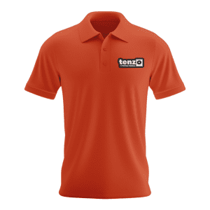 Premium custom polo shirt manufacturer with embroidered logo and breathable fabric design