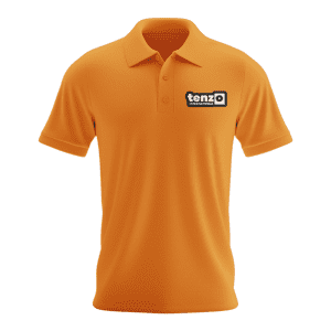 Premium custom polo shirt manufacturer with embroidered logo and breathable fabric design