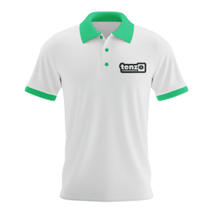 Premium custom polo shirt manufacturer with embroidered logo and breathable fabric design