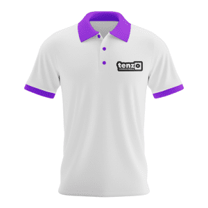 Premium custom polo shirt manufacturer with embroidered logo and breathable fabric design