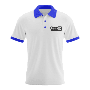 Premium custom polo shirt manufacturer with embroidered logo and breathable fabric design