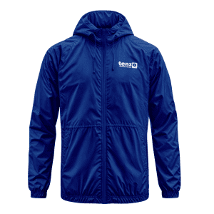 lightweight rain jacket wind stopper with hood and zipper