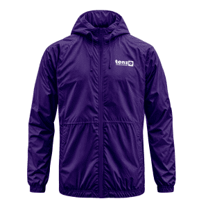 lightweight rain jacket wind stopper with hood and zipper