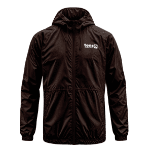lightweight rain jacket wind stopper with hood and zipper