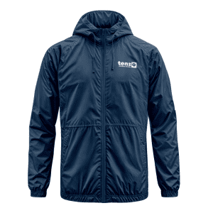 lightweight rain jacket wind stopper with hood and zipper
