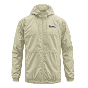 lightweight rain jacket wind stopper with hood and zipper