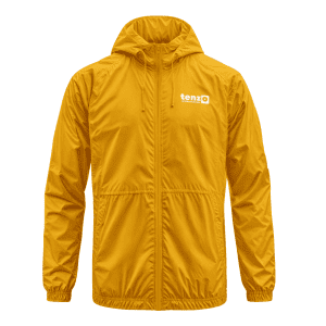 lightweight rain jacket wind stopper with hood and zipper