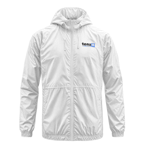 lightweight rain jacket wind stopper with hood and zipper