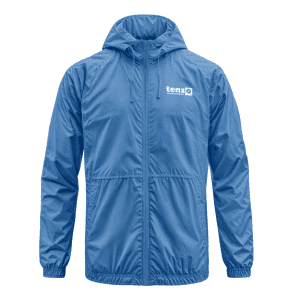 lightweight rain jacket wind stopper with hood and zipper