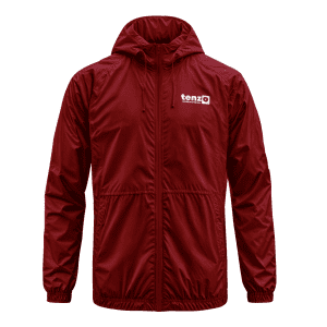 lightweight rain jacket wind stopper with hood and zipper