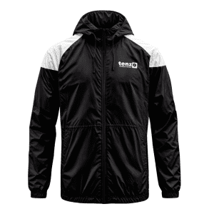 lightweight rain jacket wind stopper with hood and zipper