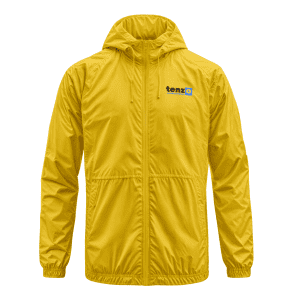 lightweight rain jacket wind stopper with hood and zipper