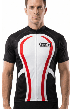 man cycling jersy customized